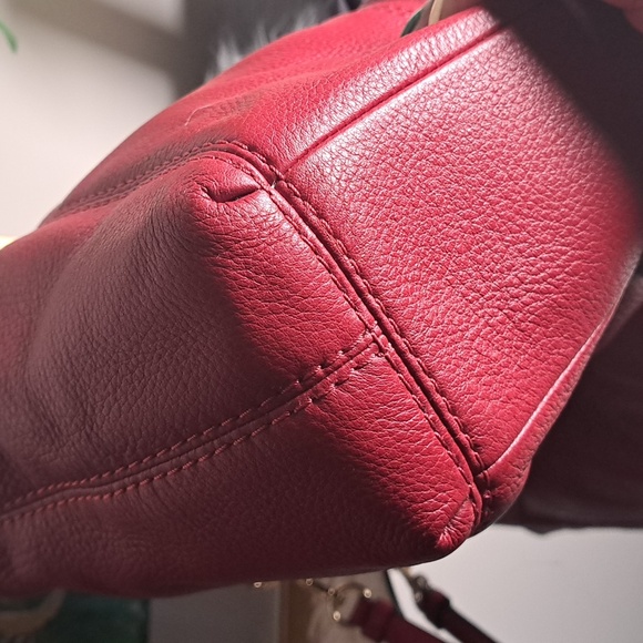 Coach Red Lexy Crossbody Bag - Picture 11 of 14